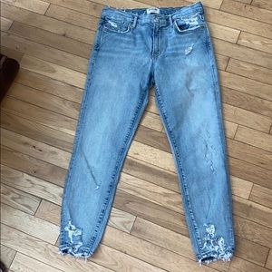 Agolde distressed jeans pants bottoms denim